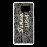 Coque Samsung Galaxy S6 edge Since crane gris 1994