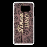 Coque Samsung Galaxy S6 edge Since crane rose 1980