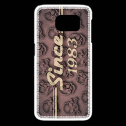 Coque Samsung Galaxy S6 edge Since crane rose 1983