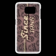 Coque Samsung Galaxy S6 edge Since crane rose 1988