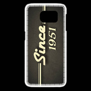 Coque Samsung Galaxy S6 edge Since 1951 gris