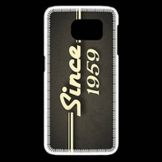 Coque Samsung Galaxy S6 edge Since 1959 gris