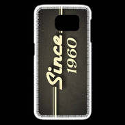 Coque Samsung Galaxy S6 edge Since 1960 gris