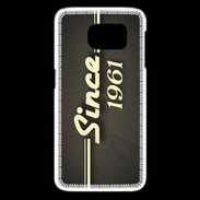 Coque Samsung Galaxy S6 edge Since 1961 gris