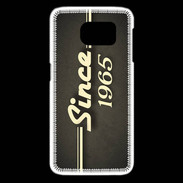 Coque Samsung Galaxy S6 edge Since 1965 gris