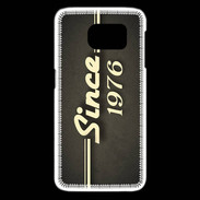 Coque Samsung Galaxy S6 edge Since 1976 gris