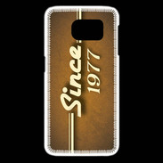 Coque Samsung Galaxy S6 edge Orange since 1977