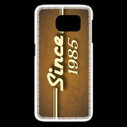 Coque Samsung Galaxy S6 edge Orange since 1985