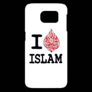 Coque Samsung Galaxy S6 edge I love Islam