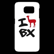 Coque Samsung Galaxy S6 edge I love Lama