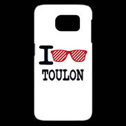 Coque Samsung Galaxy S6 edge I love Toulon 2