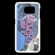Coque Samsung Galaxy S6 edge Je ride Chamonix ZG