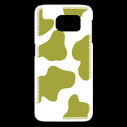 Coque Samsung Galaxy S6 edge vache verte