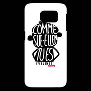 Coque Samsung Galaxy S6 edge Adishatz Humour Yvelines