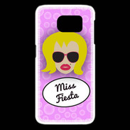 Coque Samsung Galaxy S6 edge Miss Fiesta Blonde