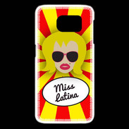 Coque Samsung Galaxy S6 edge Miss Latina Blonde