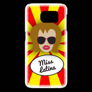 Coque Samsung Galaxy S6 edge Miss Latina Rousse