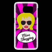 Coque Samsung Galaxy S6 edge Miss Shopping Blonde
