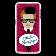Coque Samsung Galaxy S6 edge Mister Champagne Roux
