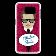 Coque Samsung Galaxy S6 edge Mister Fiesta Chatain