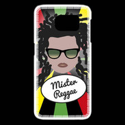 Coque Samsung Galaxy S6 edge Mister Reggae Blanc
