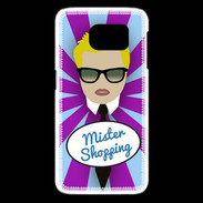 Coque Samsung Galaxy S6 edge Mister Shopping Blond