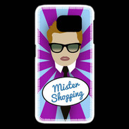 Coque Samsung Galaxy S6 edge Mister Shopping Roux