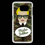 Coque Samsung Galaxy S6 edge Mister Soldier Blond