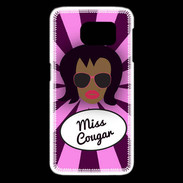 Coque Samsung Galaxy S6 edge Miss Cougar Black