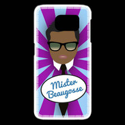 Coque Samsung Galaxy S6 edge Mister Beau gosse Black