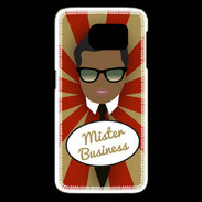Coque Samsung Galaxy S6 edge Mister Business Black