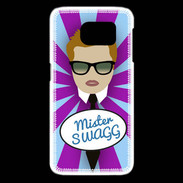 Coque Samsung Galaxy S6 edge Mister Swag Roux