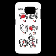 Coque Samsung Galaxy S6 edge Adishatz Check Fest G