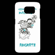 Coque Samsung Galaxy S6 edge Adishatz Placage rugby