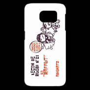 Coque Samsung Galaxy S6 edge Adishatz Raffut au rugby
