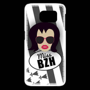 Coque Samsung Galaxy S6 edge Miss Bretagne Brune
