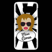 Coque Samsung Galaxy S6 edge Miss Corse Rousse