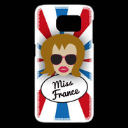 Coque Samsung Galaxy S6 edge Miss France Rousse