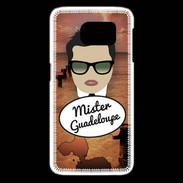 Coque Samsung Galaxy S6 edge Mister Guadeloupe Brun