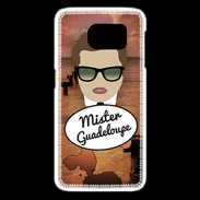 Coque Samsung Galaxy S6 edge Mister Guadeloupe Chatain