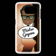 Coque Samsung Galaxy S6 edge Mister Guyane Black