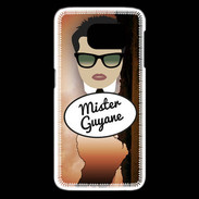 Coque Samsung Galaxy S6 edge Mister Guyane Brun