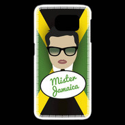 Coque Samsung Galaxy S6 edge Mister Jamaica Brun
