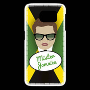 Coque Samsung Galaxy S6 edge Mister Jamaica Chatain