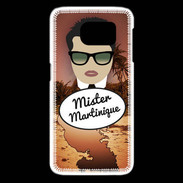 Coque Samsung Galaxy S6 edge Mister Martinique Brun