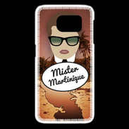 Coque Samsung Galaxy S6 edge Mister Martinique Chatain