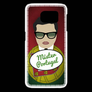 Coque Samsung Galaxy S6 edge Mister Portugal Brun