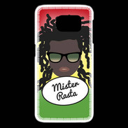 Coque Samsung Galaxy S6 edge Mister Rasta Black