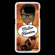 Coque Samsung Galaxy S6 edge Mister Réunion Black