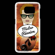 Coque Samsung Galaxy S6 edge Mister Réunion Roux